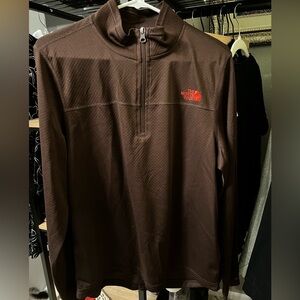 North Face Qtr Zip Long Sleeve T